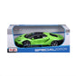 Lamborghini Centenario Blue Metallic with Black Top 1/18 Diecast Model Car by Maisto