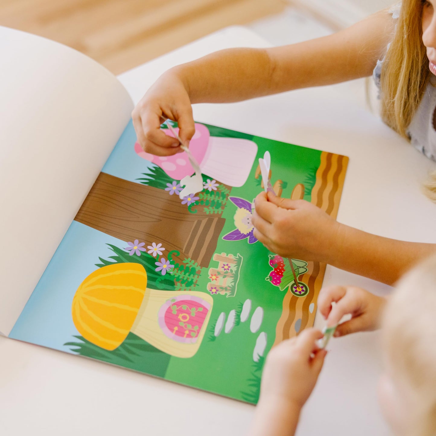 Melissa & Doug Reusable Sticker Pad: Fairies - 200+ Stickers