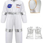 GZ-LAOPAITOU Astronaut Costume for Kids Space Jumpsuit Toddler Role Play Dress Up