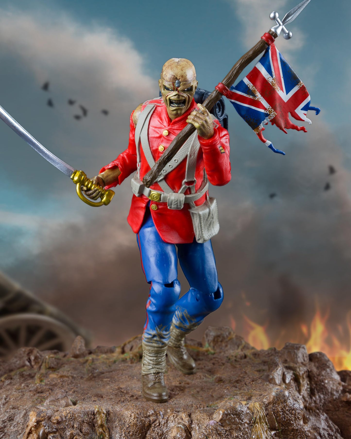 Mcfarlane Toys - Music Maniacs Metal Trooper Eddie (Iron Maiden) 6In Action Figure