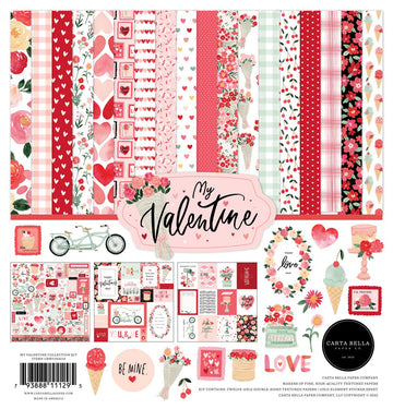 Carta Bella Paper Co. My Valentine Collection Kit