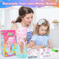 Decorate Your Own Water Bottle Kits For Girls Age 4-13, Butterfly Gem Girls Diamond Painting Crafts, Arts And Crafts Kits Toys Birthday Gifts For 4-12 Year Old Girls Kids (Butterfly 600Ml)
