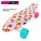 jaspo Fun Candy Fiber Skateboard 25.5  Inx 7  In Specially Designed For Beginners-(Age Above 10 Years), Multicolor