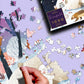 Elena Essex Puzzle - Snowfall | Christmas Puzzles 1000 Pieces | Puzzles For Adults 1000 Pieces | Holidays Snow Polar Bear Winter Animals Puzzle | Size 28X20 Inches