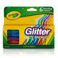Crayola Glitter Markers 6ct