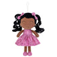 Gloveleya Baby Dolls Soft Snuggly First Baby Girl Gifts Plush Doll With Light Skin & Brown Giraffe Dress 12Inches Animal Series