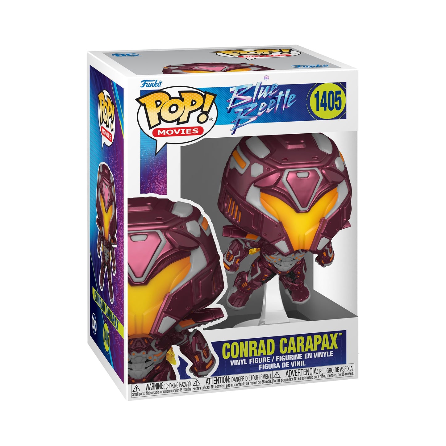 Funko Pop! Movies: Dc - Blue Beetle - Conrad Carapax - Collectable Vinyl Figure - Gift Idea - Official Merchandise - For Kids & Adults - Movies Fans - Model Figure For Collectors And Display