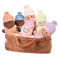 Creative Minds Basket of Babies Soft Baby Dolls, Sensory Toys, Multicultural, Diversity, Inclusion and Social Emotional Learning