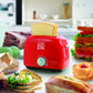 PlayGo Lightweight Play Kitchen Bread Slices Toaster Toy Pretend Play Pop-Up For Kids Age 3 years & Up, Model: 3152