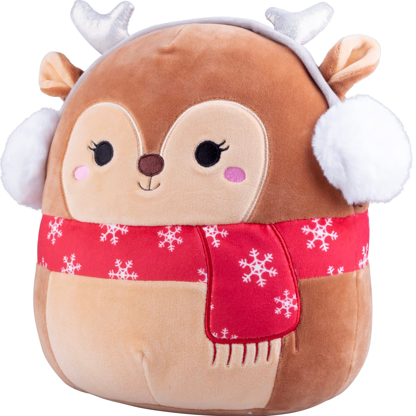 Squishmallows 10-Inch Darla The Easter Deer Plush - Brown Polyester Stuffed Animal Toy - Collectible Fawn for Kids, Girls & Boys