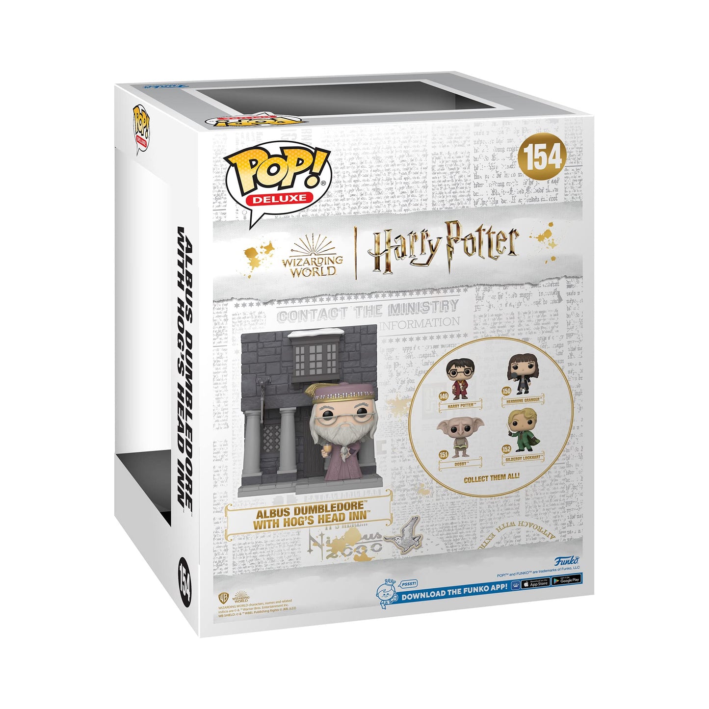 Funko Pop! Deluxe: Harry Potter: Hogsmeade - Albus Dumbledore With Hog'S Head Inn