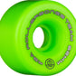 Rollerbones Team Logo Recreational Roller Skate Wheels (Set Of 8), Green, 62Mm
