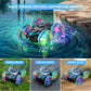 CGSGDK Beach Amphibious Remote Control Car Toys,2.4 GHz Remote Control Boat Waterproof, All Terrain RC Stunt Car with LED Lights