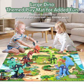 Jasonwell Kids Building Dinosaur Toys - Boys Stem Take Apart Construction Set Educational Dino Kit Play Set Easter Party Favors Christmas Birthday Gifts For Toddler Girls Age 3 4 5 6 7 8 + Year Old