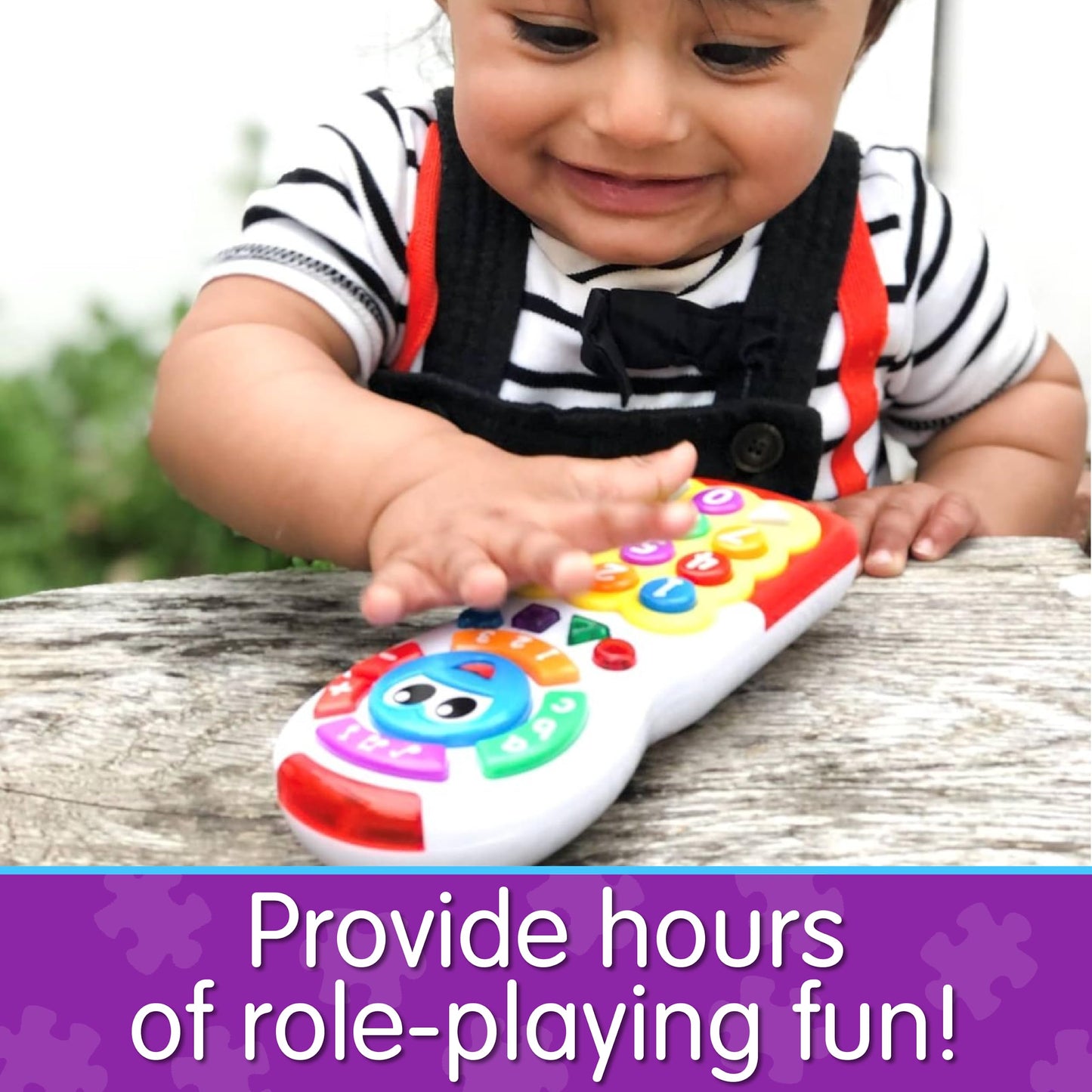 The Learning Journey Early Learning - On The Go Remote - Baby Remote Control Toy - Toddler Toys & Gifts For Boys & Girls Ages 3 Months And Up - Award Winning Toys