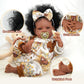 Babeside Black Baby Dolls Girl - 20 -Inch Lifelike Realistic Newborn Baby Dolls Real Life Baby With Clothes And Toy Gift For Kids Age 3+ - Megan