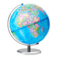 Bshapplus 13'' World Globe For Kids, Classroom Globe For Education & Decoration With Metal Base, Hd Film Surface