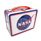 Nasa Logo Embossed Tin Lunch Box