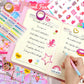 Nldohuto Diy Journal Kit For Girls,Diary For Girls With Lock,Diy Journal Set For Tween & Teen Girls, Stationery Set, Diary Suppl