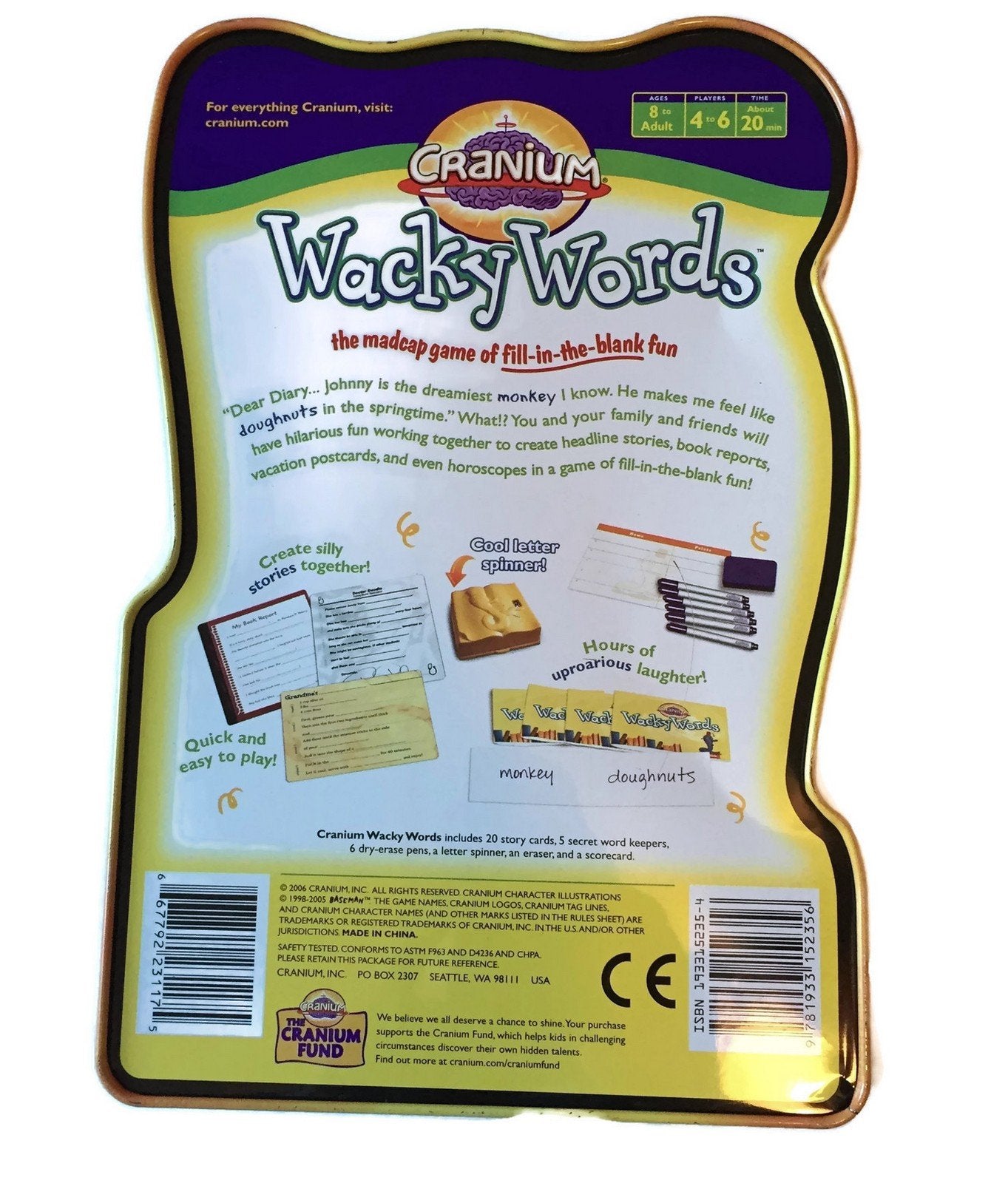 Cranium Wacky Words