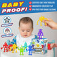 Baby Suction Toy Bath Toys: 18Pcs Robot Bath Toys For Toddlers, No Hole Bath Toy For Boys Girls Travel Toy Gift, Window Sensory Toys For Fun & Creativity, Suitable For Classroom Prizes, Party Favors