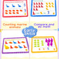 Yetonamr Counting Dinosaurs Montessori Toys For 3 4 5 Years Old Boys Girls, Math Manipulatives Preschool Learning Activities Gifts Sensory Toys Stocking Stuffers For Toddler Ages 2-4, 3-5, 4-8