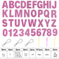 Taobary 112 Pcs Diy Letter Banner Glitter Customizable Banner Kit Custom Banner Including 107 Letters And Numbers 3 Rope For Bir