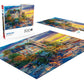 Buffalo Games - Dominic Davison - Rock Island Lighthouse - 500 Piece Jigsaw Puzzle For Adults -Challenging Puzzle Perfect For Game Nights - Finished Size Is 21.25 X 15.00