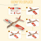Set Of 5 Balsa Wood Airplane Gliders For Kids,Balsa Wood Flying Model Airplane Kits Plane Party Favors,Balsa Flying Toys Airplan