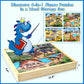 Wooden Puzzles For Kids Ages 4-8, Dinosaurs 4-In-1 Jigsaw Puzzles In A Wood Storage Box, 24 48 60 88 Pieces Dinosaur Puzzles Toys For Toddlers Kids Ages 3 4 5 6