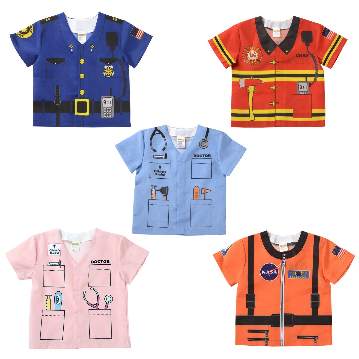 Aeromax, Inc. My 1St Career Gear Toddler Assortment-C, 5 Piece Set, Ages 18-36 Months