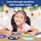 Skillmatics Write & Learn Reusable Cards For Toddlers - Letters, Numbers, Patterns & Shapes, Travel Game, Preschool Learning, Gifts For Kids Ages 3, 4, 5, 6