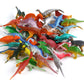 Fingooo 78 Pieces Mini Dinosaur Figures, Plastic Small Dinosaur Toys For Cupcake Topper Dino Party Favor Supplies Christmas Goodie Bag Stuffers