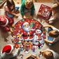 Christmas Floor Puzzles For Kids Age 3-8, 70Pcs Giant Christmas Jigsaw Puzzles With Santa Claus And His Friends Educational Stocking Stuffers For Kids Girl Boys 4 5 6 7 8