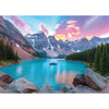 Blueforest 1000 Piece Moraine Lake Puzzle - Canadian Rockies Landscape  enhanced National Park Jigsaw Puzzle for mature-themeds Gift 27x20 Inch