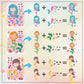 Dorgua Make-A-Face Sticker Set, Make A Mermaid Stickers For Kids Girls, Diy Craft Stickers Face Stickers, Make Your Own Mermaid