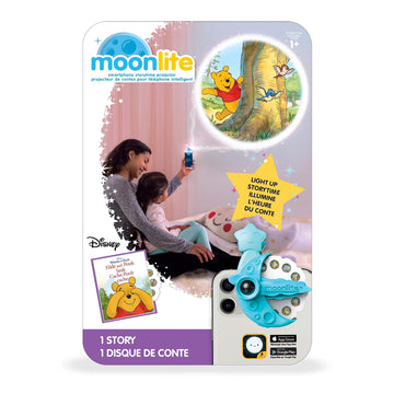 Moonlite Storybook Reels For Flashlight Projector, Kids Toddler | Disney'S Winnie The Pooh: Hide And Pooh Seek | Single Reel Pack Story For 12 Months And Up