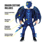 Morph Blue Dragon Costume Kids Dragon Costumes For Boys Halloween Costumes For Boys Dragon Wing Kid Costume