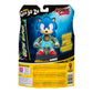 Heroes Of Goo Jit Zu Sonic The Hedgehog, Speed Surge Sonic, Powered Up With Glow Surge Giving Him Glow-In-The-Dark Powers, Squishy, Stretchy Filling, Stretch Him Up To 3 Times His Size