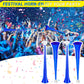 Collapsible Stadium Horn 24 Inch Vuvuzela Plastic Trumpet Horn Blow Horn Noisemakers Loud Sound Soccer Horn Cheer Horn For Sport