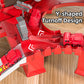 JUKUDAHU Boys Fire Car Race Tracks Playset for 3-8 Years Old - Rolling Hill Car Ramp Toy for 3-7 Year Old Kids, Toddler Racing T