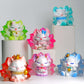 Zaleny Cute Nine-Tailed Fairy Fox Mystery Box Blind Boxes Random Design Collectible Toy Figures Set For Desk Accessories Christm