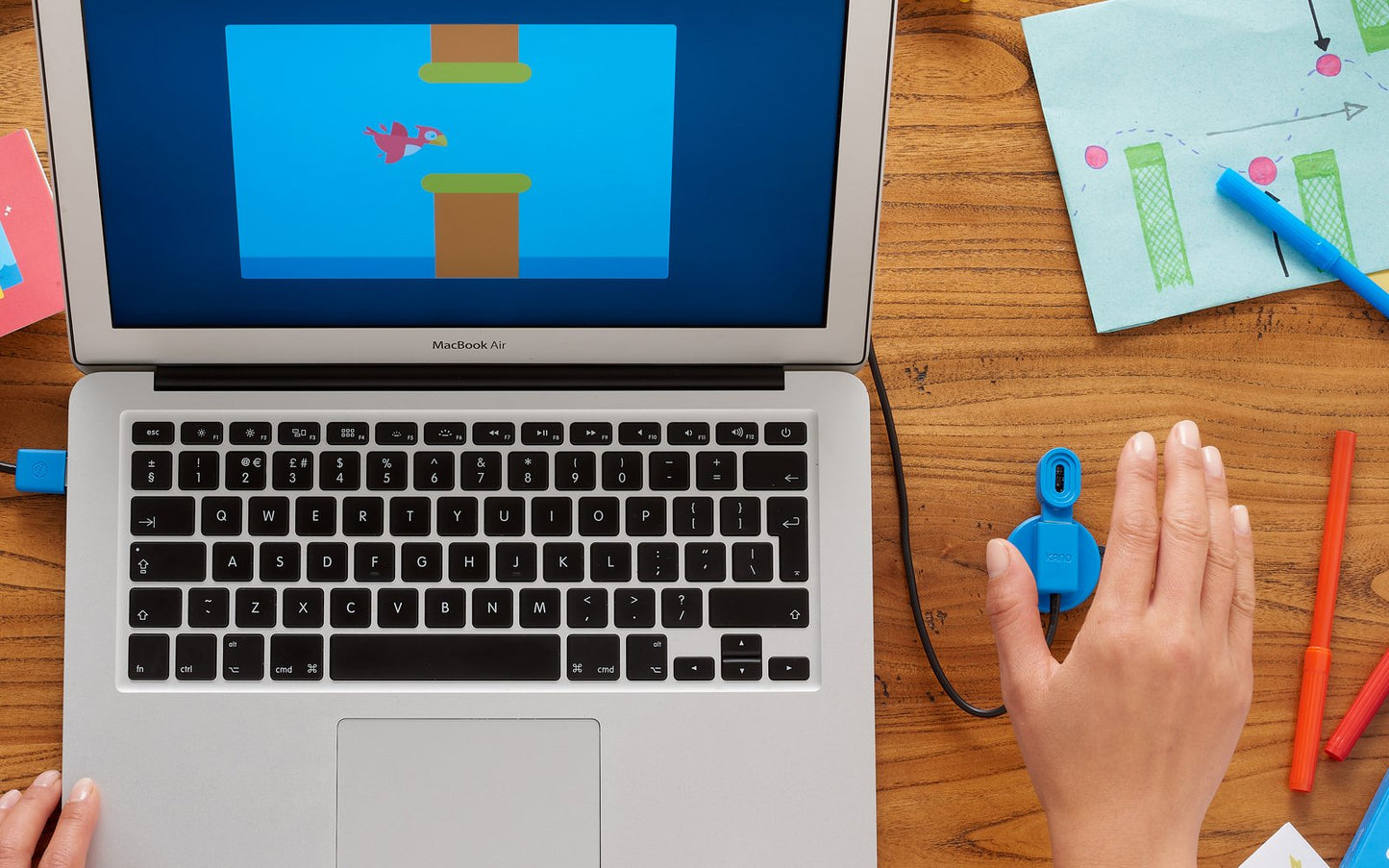 Kano Motion Sensor Kit - Learn Coding with Movement - Model 1006 - Plastic Material
