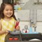 Little Tikes First Sink & Stove Realistic Pretend Play Kitchen Appliance for Kids, Includes 13 Cooking Accessories, Ages 3+ Mult
