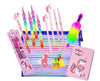 Kobbet Plastic Unicorn Cute 18 Pcs Stationery Set For Kids,Stationery Items For Girls,All Stationery Set,Include School Supplies