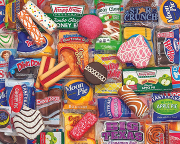 Springbok'S 2000 Piece Jigsaw Puzzle Snack Treats - Made In Usa