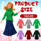 Fourluoo 6 Pcs Doll Clothes 11.8 Inch Doll Accessories Clothes Sweater Set Knitted Clothing For Doll Dress Up For Party Birthday