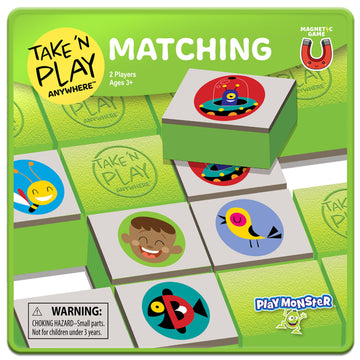 Playmonster Take N Play - Matching Game - Easy To Use, Hard To Lose - Fun On The Go Travel Game - For Ages 3+