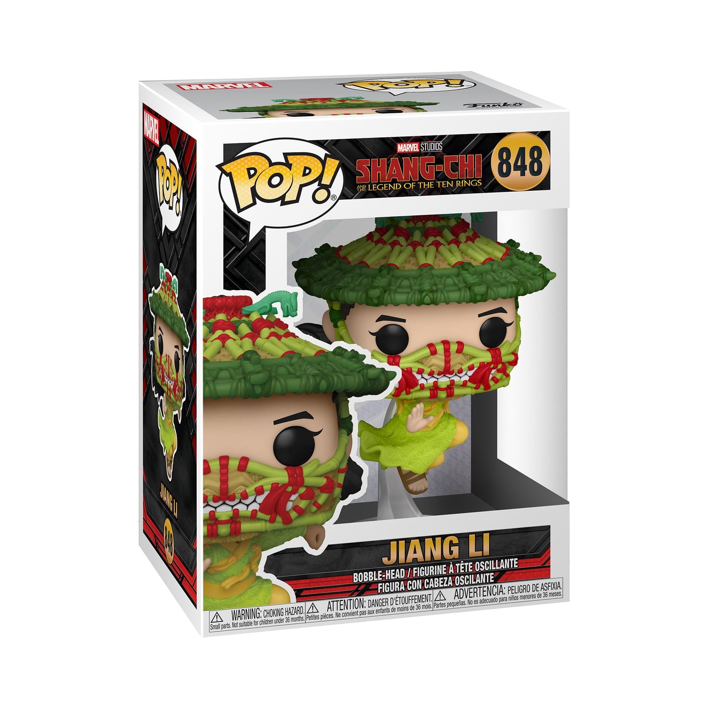 Funko Pop Pop! Marvel: Shang Chi And The Legend Of The Ten Rings - Jiang Li, Multicolor, 3.75 Inches