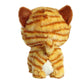 Aurora® Playful Teddy Pets™ Orange Tabby Cat Stuffed Animal - Unique Design - Endless Play - Orange 6.5 Inches